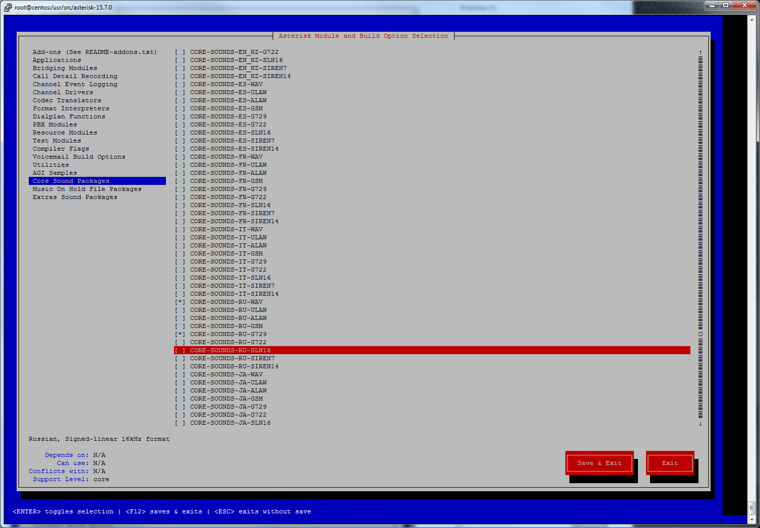 Asterisk формат звуковых файлов